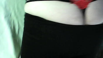 Preview 1 of Panyaporn Thai - Mature fucks friend in women&#039_s clothes strapon pegging brunette anal latina