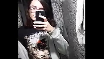 Preview 3 of 14 In Big Cocok - novinho cosplay Skrillex pirocao mostra a picona no espelho vazou no zapzap
