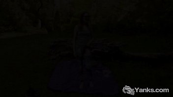 Preview 1 of Hanimoonsex Hindi - Yanks Minx Sierra Cirque Masturbating Outdoors