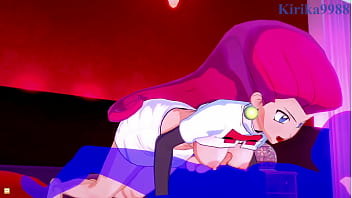 Preview 3 of Drilling The Gold - Lillie and Jessie (Musashi) intense sex. - Pok&eacute_mon Hentai