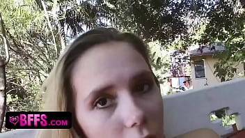 Preview 4 of Very Close Up Fuck - Summer camp teens having their first lesbian experience