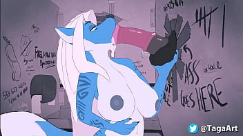 Preview 4 of Deol Sex - Furry blowing that huge shungus