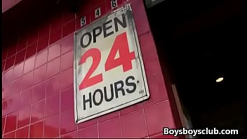 Preview 1 of Homeporn Film - Blacks On Boys - Nasty Hardcore Interracial Gay Fuck Video 05
