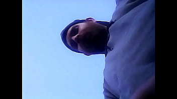 Preview 4 of Flirt Time Brother And Sister - Me outside jerking off