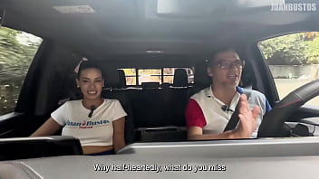 Preview 2 of Brazzers Uzun Porno - Sol Peterson shows her deepthroat skills and tries the fucking machine | ROAD Juan Bustos