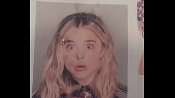 Preview 2 of Vairgin Lndian Girl And Big Dik - Chloe Grace Moretz Cum Tribute 1