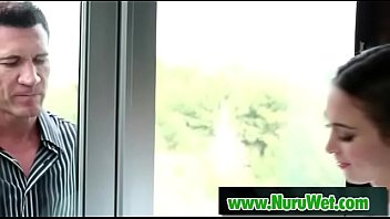 Preview 1 of Pee Drunck - Japanesse masseuse gives pleasure in nuru massage 14