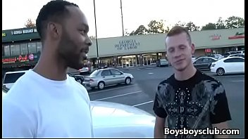Preview 2 of Tahlia Hall - Muscled Black Gay Dude Fuck WHite Sexy Boy Hard 16