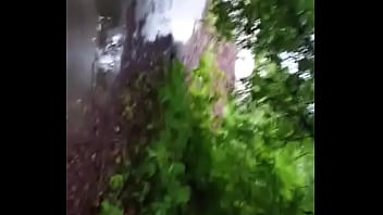 Preview 2 of M2m Gay Sex Toon - OUTDOORS BREEDING IN WOODS BY THE HIGHWAY