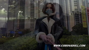 Preview 4 of Bbc Soccermom - Rubber Doll Alone Outdoors