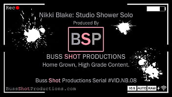Preview 1 of Red Lipstick Baby - NB.08 Nikki Studio Shower Solo BussShotProductions.com Preview