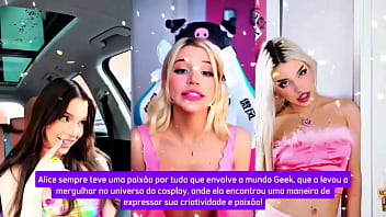 Preview 2 of Bf Xxx0flim Eilis - Conhe&ccedil_a a Alice - Uma Influenciadora Gringa,  Musa,  Loira,  Princesa - Que Vai Te Deixar Sem F&ocirc_lego!
