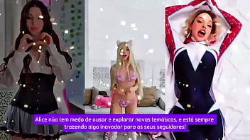 Preview 3 of Bf Xxx0flim Eilis - Conhe&ccedil_a a Alice - Uma Influenciadora Gringa,  Musa,  Loira,  Princesa - Que Vai Te Deixar Sem F&ocirc_lego!
