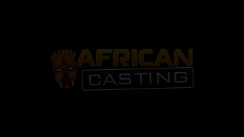 Preview 1 of Ripgalxnxx Com - Ebony hottie takes initiative at casting riding gonzo agent like a pro!