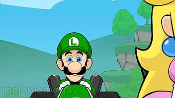 Preview 1 of Girih Dock Anal - Racist Mario Uncensored - Princess Peach and Princess Daisy Naked