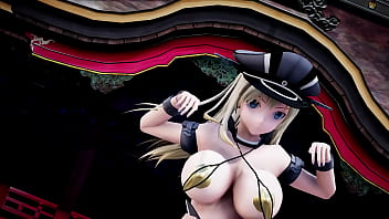Preview 4 of Www Jojo Xxx - Kancolle MMD bismarck glaf Eleven rave girl