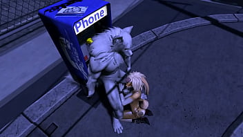 Preview 2 of Phone Dkyp - Sluts Street - The Night Taxi ( Furry / Yiff )