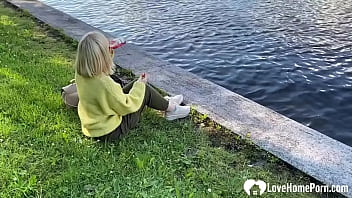 Preview 1 of Having Sex Public Place - Blonde in the park wanted fresh cock