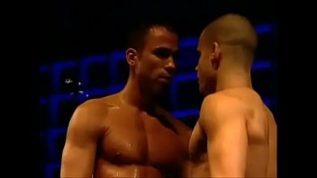 Preview 4 of Public Czech Fitnes Blowjob - Swimmers Teasing and Worship each other bulges in speedo (sunga)