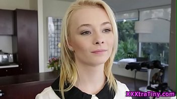 Preview 2 of Neva Kalle Xxxii Videocom - Petite stockings teen cum