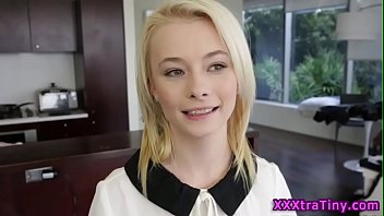 Preview 1 of Neva Kalle Xxxii Videocom - Petite stockings teen cum
