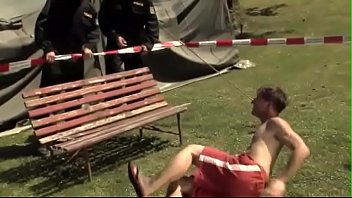 Preview 1 of Www Xxx Tit Hd Com - Prisoner Fucked By Military Commandos ( sequel at fuckgays.tk )