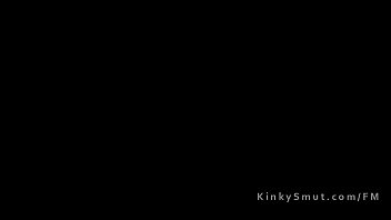 Preview 4 of Mam And Boy The Jhepanes - Bound babe anal banged by fucking machine