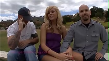 Preview 2 of Ebnoy Small - SwingersWatching.com hot tall skinny blond wife fucking in front of husband