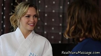 Preview 1 of Parn Movies - Cum spray nuru masseuse