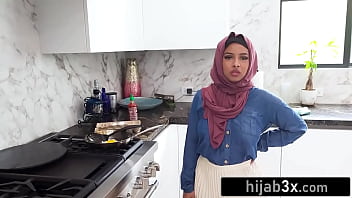 Preview 1 of Xxxphots Kalujatikayo - Barely Legal Muslim Teen Learning To Give BJs,  Talk Dirty and Fuck