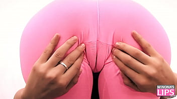 Preview 2 of Fipaksa - Amazing Ass and Cameltoe. Yoga Pants,  Gaping Pussy (WL-001)