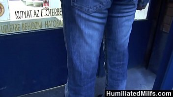 Preview 1 of Hitoshi Dategusa - HumiliatedMilfs - Slutty milf sucks and fucks at the convenience store