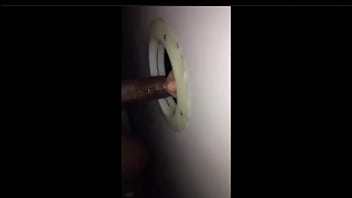 Preview 2 of Baat Room Xvideo - I Let A Complete Stranger Suck My Dick Through A Glory HOLE... She Was Sub Par At Best SMH