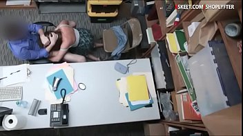 Preview 2 of Suxk Infrared - Pretty thief pounded by nasty LP officer