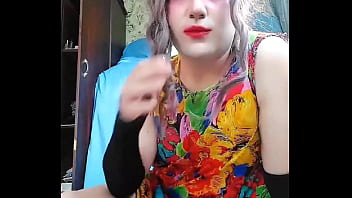 Preview 2 of Xxxcoom Video - Pink Sissy Girl Lady Boy White Big Butt White Skin Crossdresser