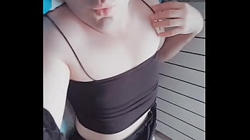 Preview 4 of Japanese Pro Shitting - Green Sexy Mini House Dress Shemale Big Butt Sissy Trap Big Ass Tranny Booty Crossdresser Lady Boy