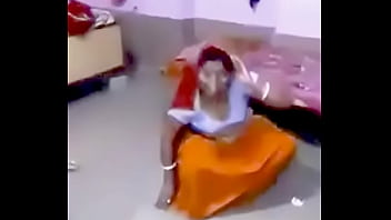 Preview 3 of Big Boba Sax - White Blouse yellow petticoat Desi Model Dance. mp4