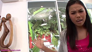 Preview 1 of Housemade Sex Video - wild lesbian sex orgy with asian chicks