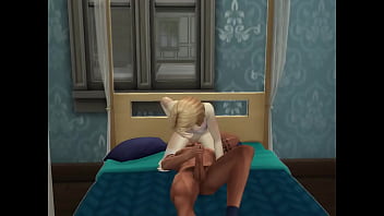 Preview 2 of Link Dwonload - Latino licking a Japanese pussy (the Sims 4)