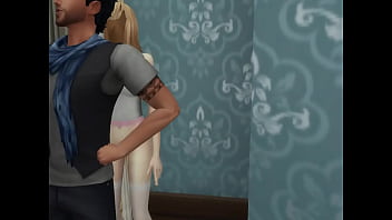 Preview 4 of Link Dwonload - Latino licking a Japanese pussy (the Sims 4)