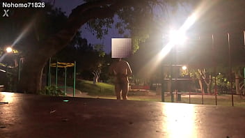 Preview 4 of My Sore Mallige Sex - Naked in the park (part 2)