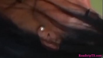Preview 2 of Titfighting Brunettes - Classy tranny butt banged after sucking cock