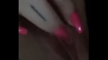 Preview 1 of Japanese Long Satin Dress Cum - White pussy new