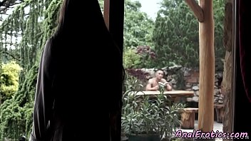 Preview 1 of Old Man Aurat X - Assfucked euro babe sprayed with jizz
