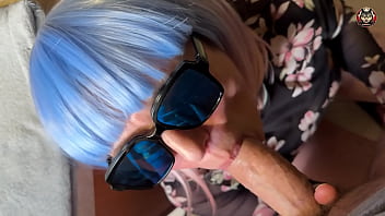Preview 1 of Mama Vids Porns - SUPER CLOSEUP - BLOWJOB - FUCK - CUM!