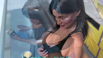 Preview 2 of Amater Tranny - NAME88&#039_s Triange #23 - Getting A Hot Footjob Under The Table By The Asian Hacker While I finger The Hot Military Girl Until She Comes