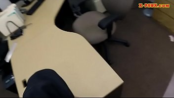 Preview 1 of Fill By In Cock - Sexy amateur brunette woman nailed by horny pawn keeper