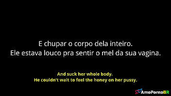 Preview 2 of Red Tiny Tits - Enteada percebeu que pau Padrasto fica mais duro com ela,  do que com sua ex-esposa - AmoPornoBR