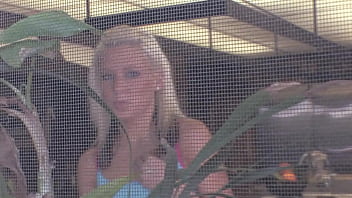 Preview 1 of Shakila 2 - fingering shaved pussy of blonde slut girl