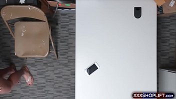 Preview 2 of Fa Katie - Cute teen shoplifter fucked in the ass by an officer